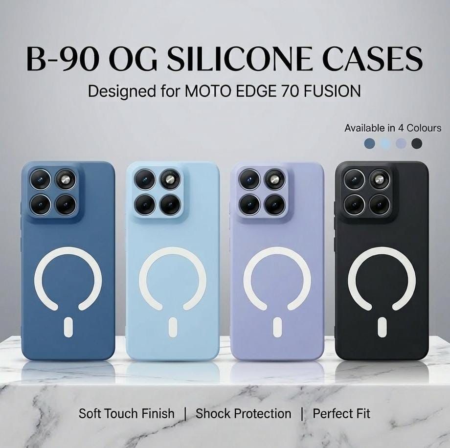 Pastel B-90 silicone wholesale mobile covers for Moto Edge in four colours